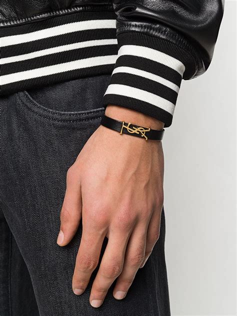 bracelet yves saint laurent homme et femme|ysl bracelet sale.